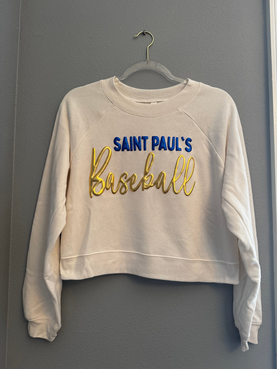 SP Baseball Crop Sweatshirt *PRE-ORDER*