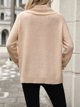 Load image into Gallery viewer, Turtleneck Long Sleeve Sweater