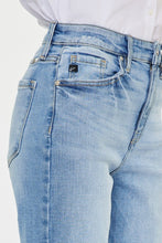 Load image into Gallery viewer, Kancan High Waist Raw Hem Straight Jeans