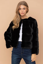 Load image into Gallery viewer, FAUX FUR JACKET