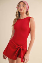 Load image into Gallery viewer, Sleeveless Wrap Tie Front Dress