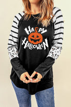 Load image into Gallery viewer, HAPPY HALLOWEEN Graphic Long Sleeve T-Shirt