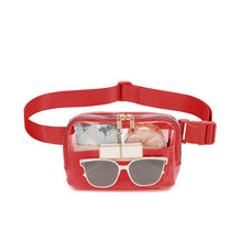 Load image into Gallery viewer, Clear Waist Bag Crossbody with Adjustable Strap Fanny Pack: 6