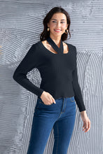 Load image into Gallery viewer, Halter Neck Long Sleeve Sweater