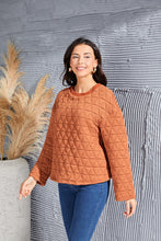 Load image into Gallery viewer, Long Sleeve Round Neck Top