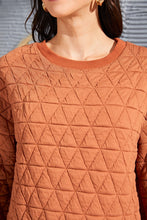 Load image into Gallery viewer, Long Sleeve Round Neck Top