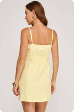 Load image into Gallery viewer, Tailored Button Front Lapel Mini Dress