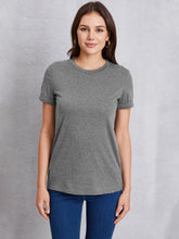 Load image into Gallery viewer, Round Neck Short Sleeve T-Shirt