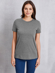 Round Neck Short Sleeve T-Shirt