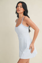 Load image into Gallery viewer, Gingham Print Double Layered Dress