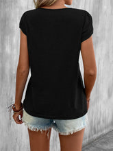 Load image into Gallery viewer, Cutout Petal Sleeve T-Shirt