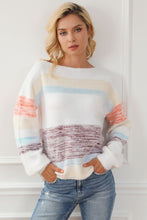 Load image into Gallery viewer, Striped Long Sleeve Sweater