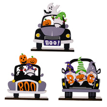 Load image into Gallery viewer, 3-Piece Halloween Element Car-Shape Ornaments