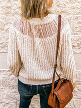 Load image into Gallery viewer, Round Neck Rib-Knit Sweater