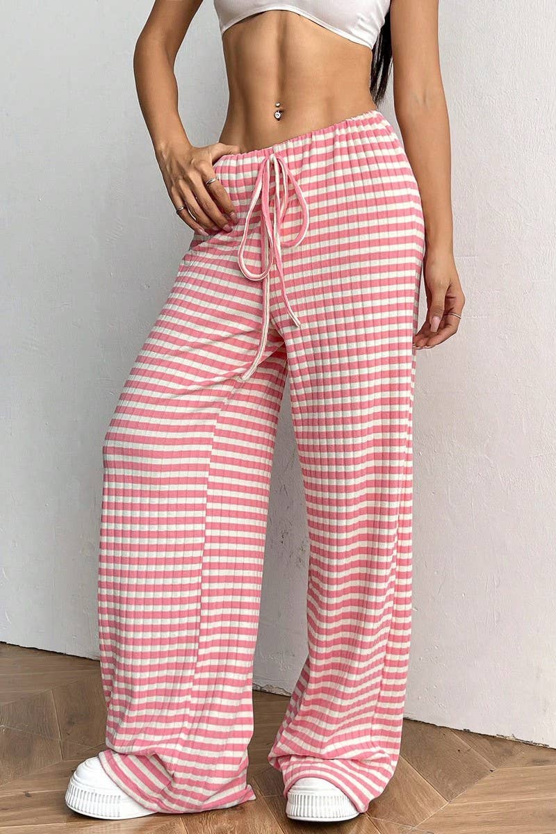 *SALE* Summer Striped Drawstring Pants