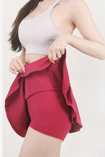 Load image into Gallery viewer, High Waist Pleated Active Skirt