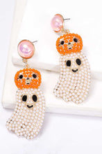 Load image into Gallery viewer, Halloween Ghost Shape Dangle Earrings