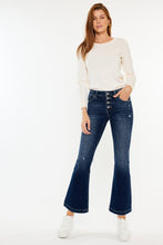 Load image into Gallery viewer, Kancan Mid Rise Button Fly Flare Jeans