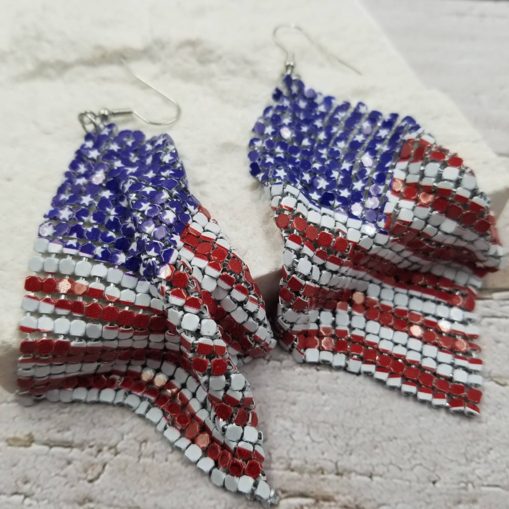 Independence Day - Flag Earrings