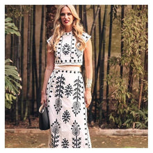 Load image into Gallery viewer, Chic Bloom Two-Piece Ensemble