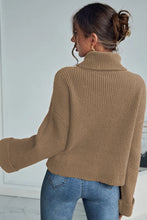 Load image into Gallery viewer, Turtleneck Long Sleeve Sweater