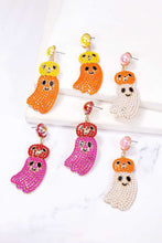 Load image into Gallery viewer, Halloween Ghost Shape Dangle Earrings