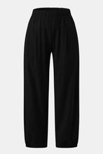 Load image into Gallery viewer, Full Size Elastic Waist Cropped Pants