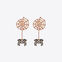 Load image into Gallery viewer, Spider Rhinestone Alloy Earrings