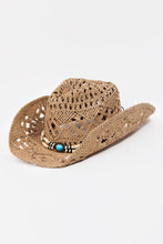 Load image into Gallery viewer, Fame Cutout Strap Weave Straw Hat