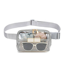 Load image into Gallery viewer, Clear Waist Bag Crossbody with Adjustable Strap Fanny Pack: 6