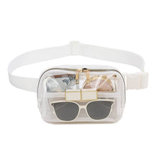 Load image into Gallery viewer, Clear Waist Bag Crossbody with Adjustable Strap Fanny Pack: 6