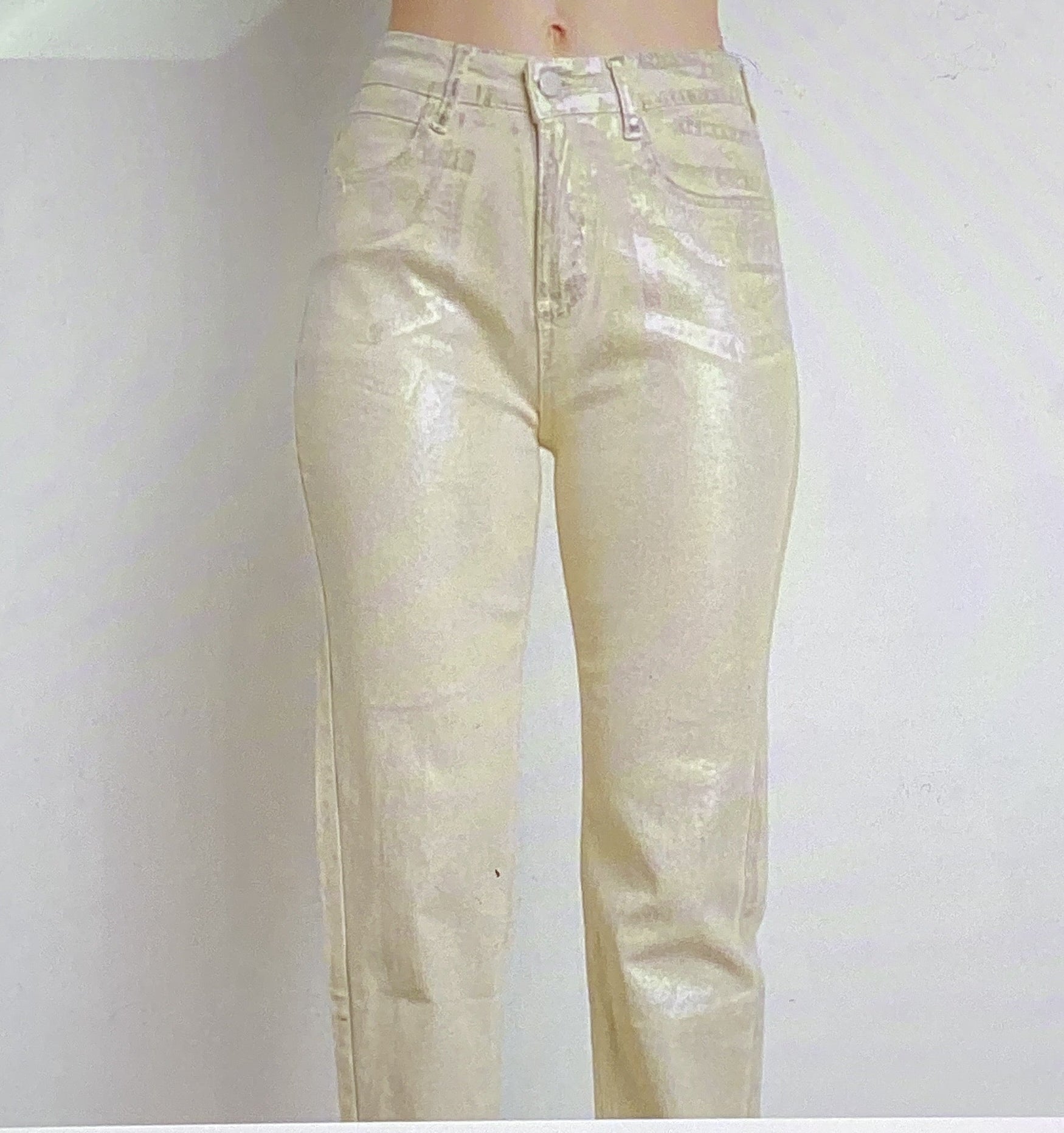 *SALE* 
Metallic Stretch Denim