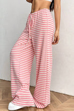 Load image into Gallery viewer, Summer Striped Drawstring Pants