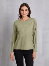 Load image into Gallery viewer, Round Neck Long Sleeve T-shirt