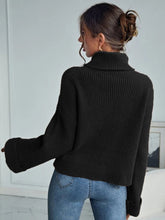 Load image into Gallery viewer, Turtleneck Long Sleeve Sweater