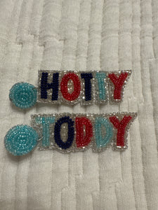 Hotty Toddy Beaded Earrings