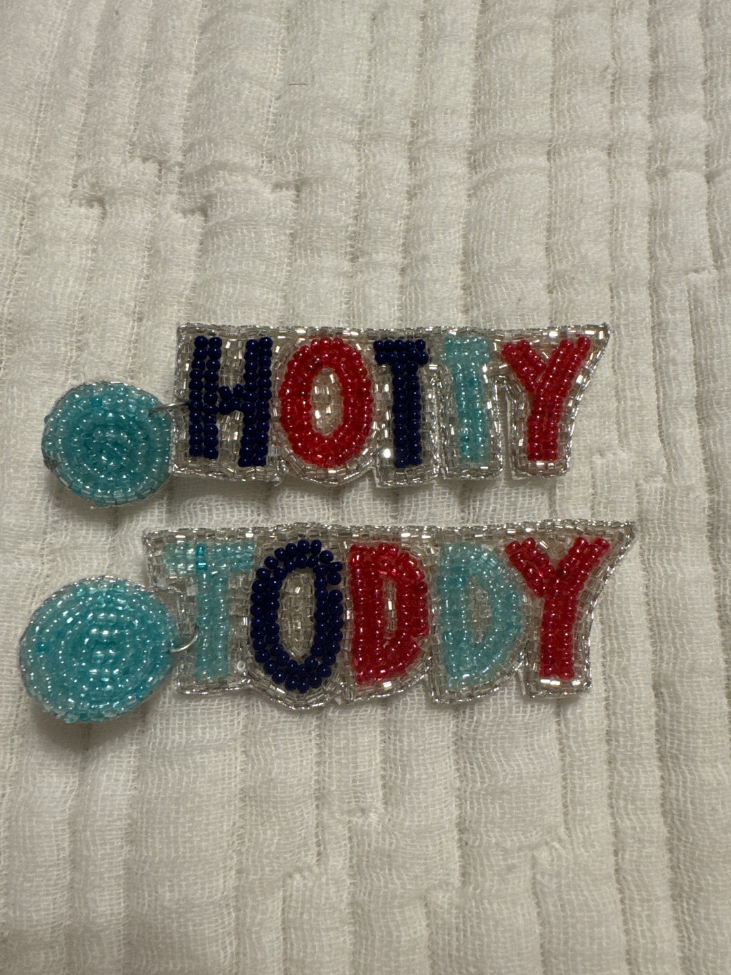 Hotty Toddy Beaded Earrings