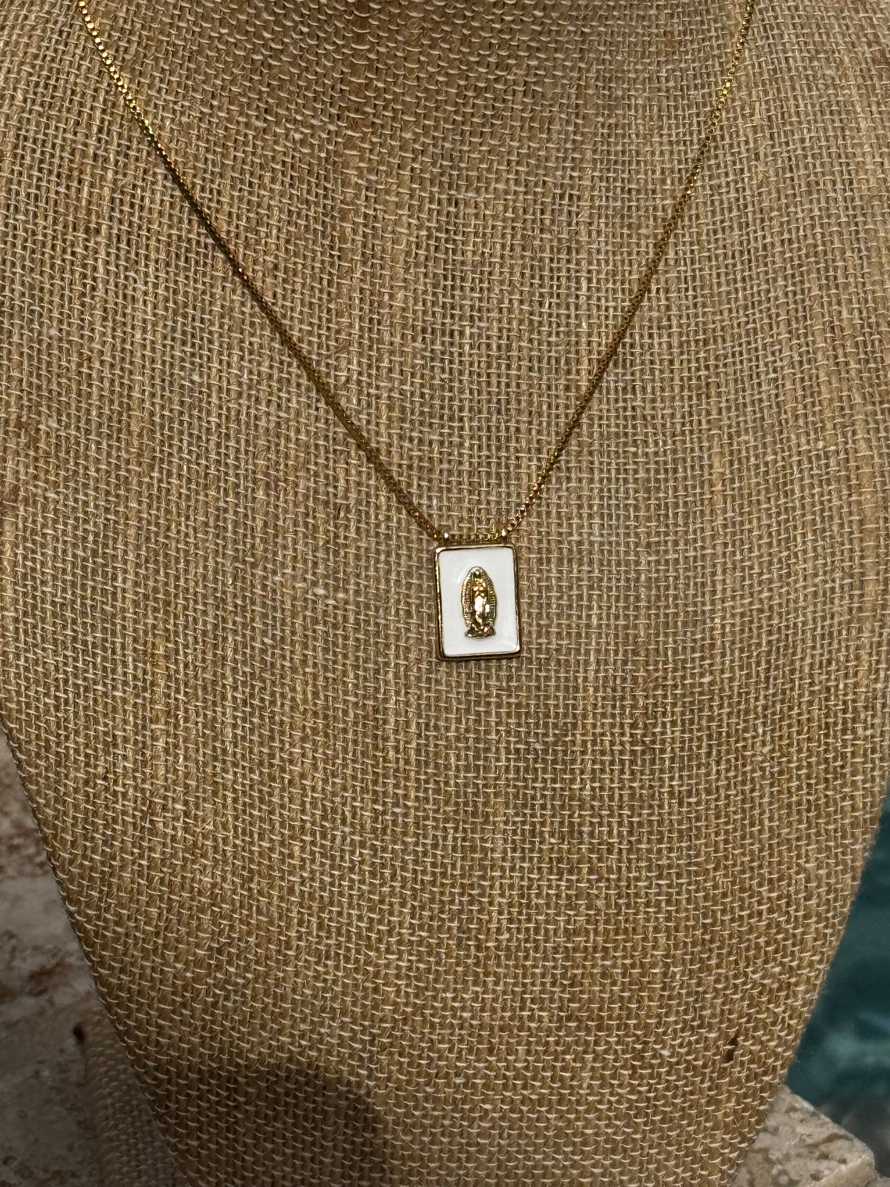 Enamel Necklace