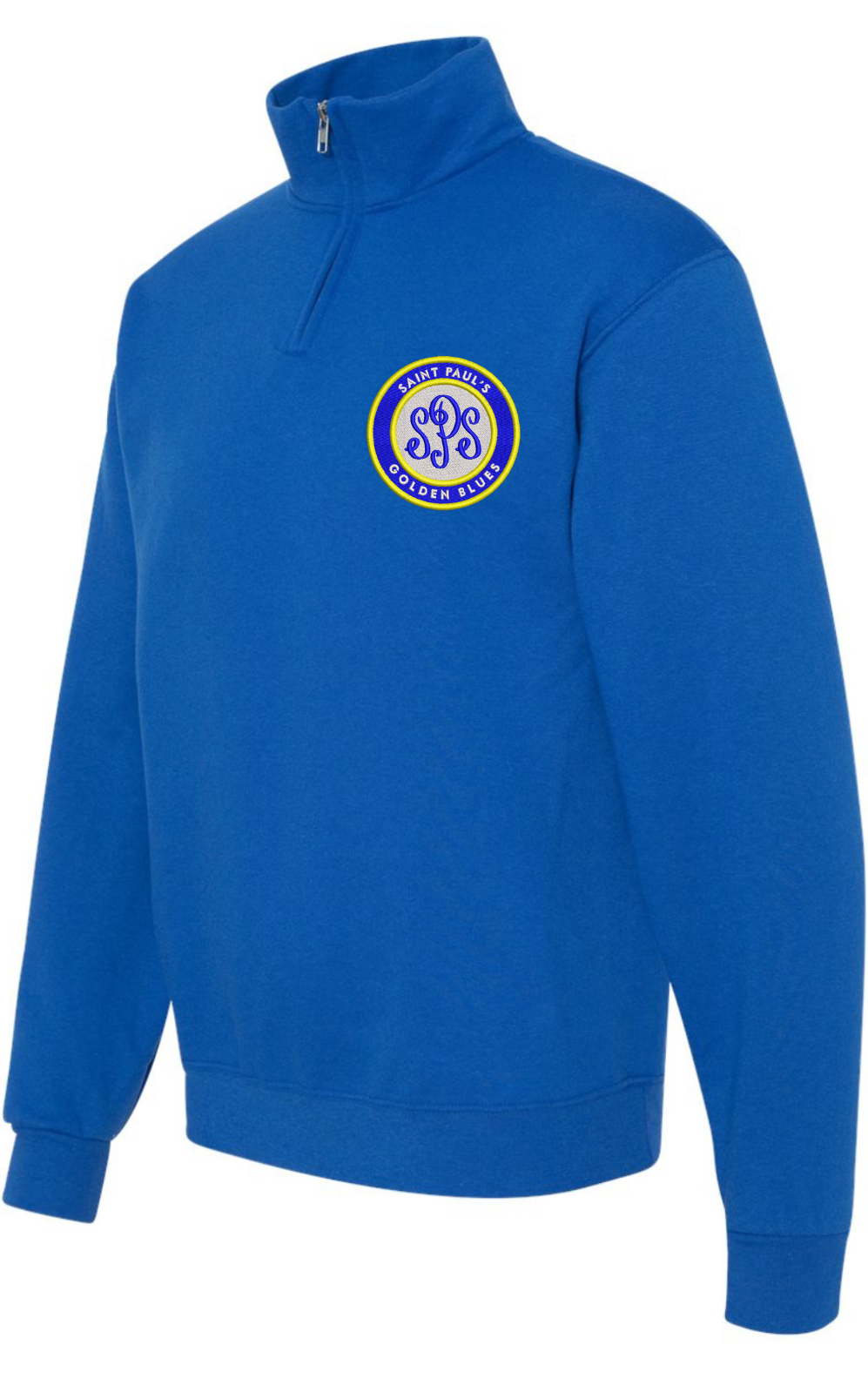 Golden Blues Quarter Zip/unisex