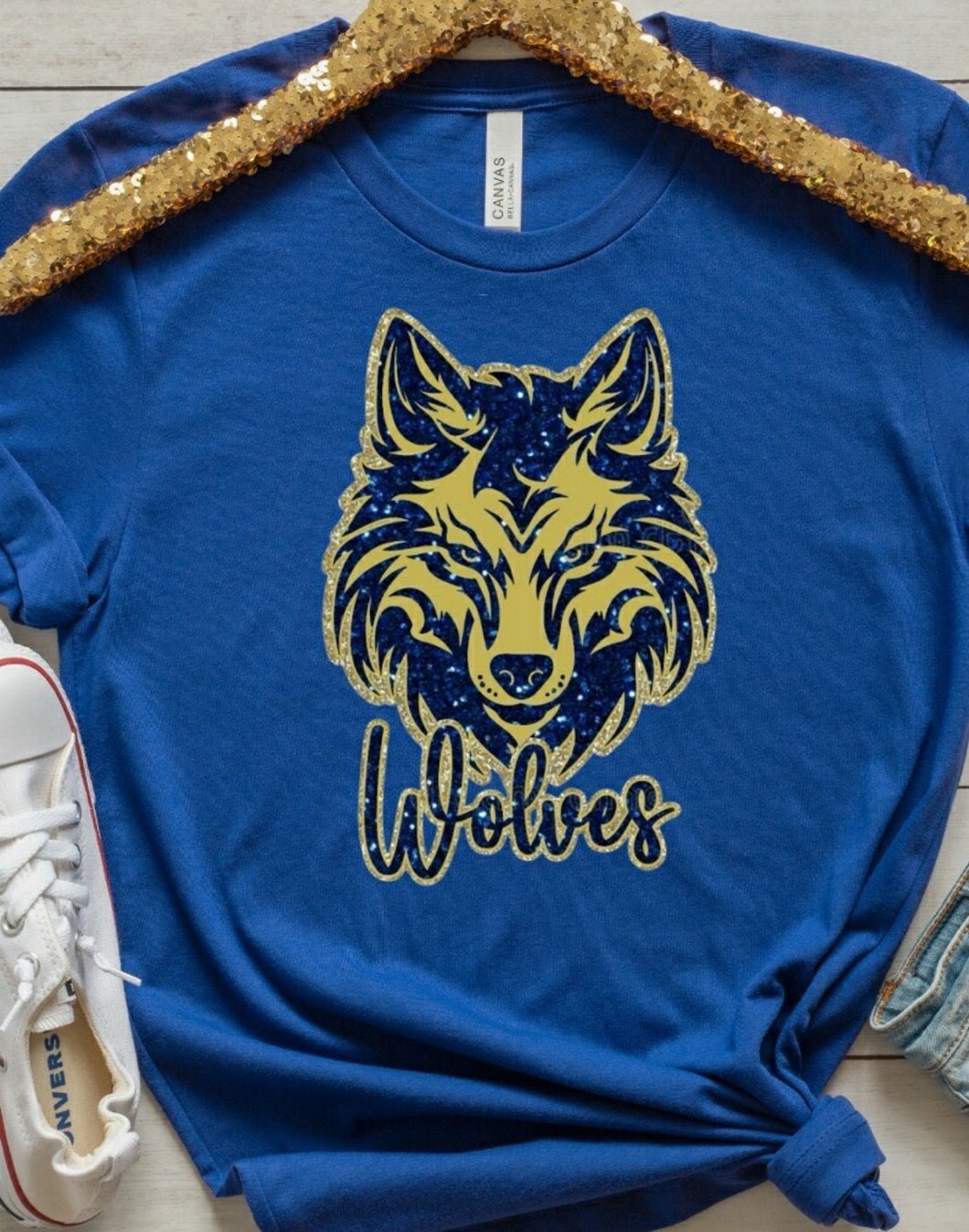 Pre-order Wolves Blue T-shirt