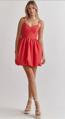 Strapless Dress with Pockets