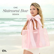 Load image into Gallery viewer, Special Edition Bow Jelly Tote With Phone Pouch