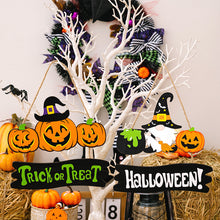 Load image into Gallery viewer, HALLOWEEN TRICK OR TREAT Hanging Widget