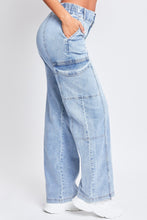 Load image into Gallery viewer, YMI Jeanswear High-Rise Straight Cargo Jeans