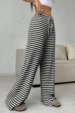 Load image into Gallery viewer, Summer Striped Drawstring Pants