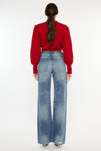 Load image into Gallery viewer, Kancan Distressed High Waist Bootcut Jeans