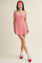 Load image into Gallery viewer, Gingham Print Double Layered Dress