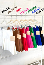 Load image into Gallery viewer, SUPER STRETCHY PONTE MINI TENNIS SKIRT(ST#FRSK1126N): WHITE / SML(222)