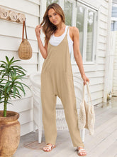 Load image into Gallery viewer, V-Neck Spaghetti Strap Jumpsuit