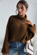 Load image into Gallery viewer, Turtleneck Long Sleeve Sweater